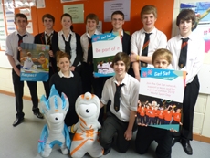 Pupils from Lasswade High School Pupils from Lasswade High School